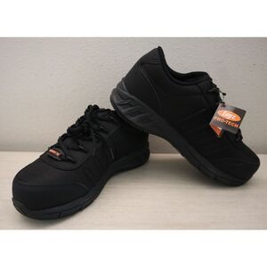 Lugz MGRAPCTT-001 Men's Sz 8D Black Moc Grapple Closed Toe WR Work Shoes